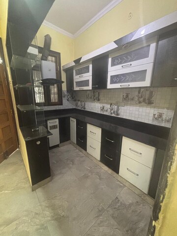 Kitchen in 2 BHK Builder Floor at Jankipuram – for Rent