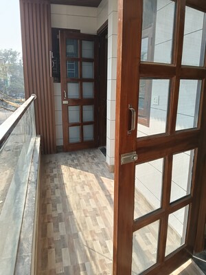 Balcony in 3 BHK Builder Floor at Shyam Park Extension – for Sale