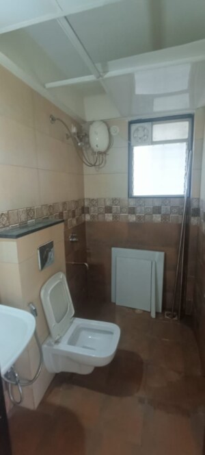 Bathroom in 3 BHK Apartment at Wakad – for Rent