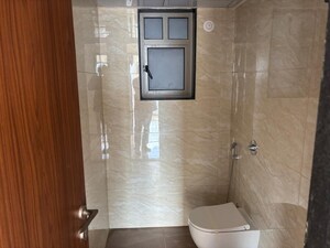 Bathroom in 3 BHK Apartment at Wakad – for Rent