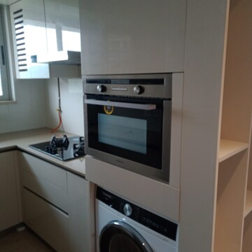 Kitchen in 1 BHK Apartment at Hiranandani Regent Hill, Powai – for Rent