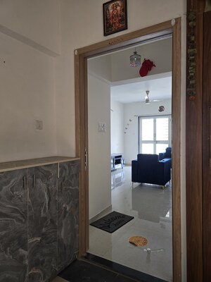 Master Bedroom in 1 BHK Apartment at Kohinoor Viva City, Dhanori – for Rent