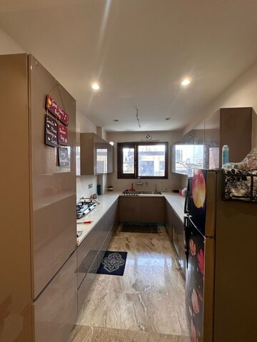 Kitchen in 4 BHK Builder Floor at Green Fields Colony – for Rent