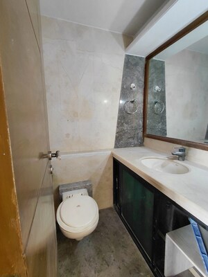 Bathroom in 2 BHK Apartment at Celestia Heights, Malad West – for Rent