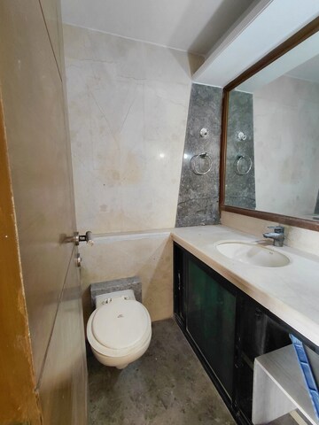 Bathroom in 2 BHK Apartment at Celestia Heights, Malad West – for Rent