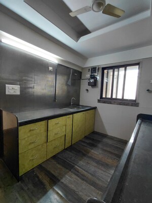 Kitchen in 2 BHK Apartment at Celestia Heights, Malad West – for Rent