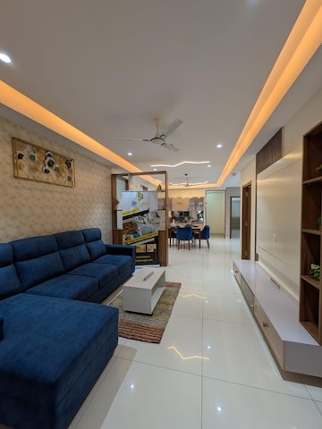 Living Room in 3 BHK Apartment at My Home Sayuk, Tellapur – for Sale