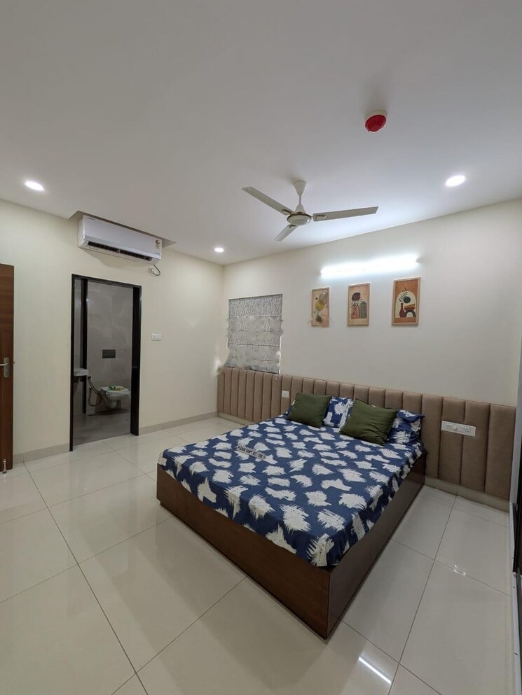 Bedroom, my-home-sayuk 3 Bedroom 1586 Sq.Ft. Apartment In Tellapur Hyderabad 9516394