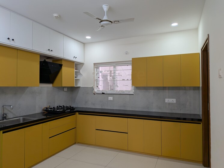 Kitchen, my-home-sayuk 3 Bedroom 1586 Sq.Ft. Apartment In Tellapur Hyderabad 9516394