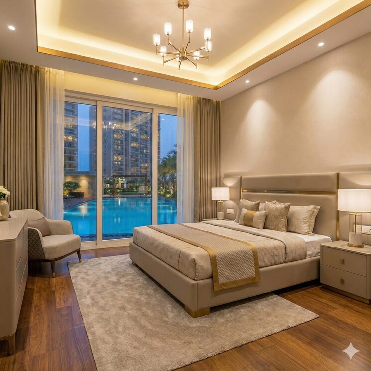 Bedroom, bptp-terra 3 Bedroom 1691 Sq.Ft. Apartment In Sector 37d Gurgaon 9516442