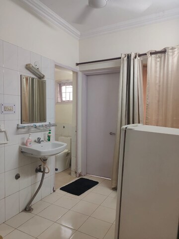 Bathroom in 1 BHK Apartment at Vasant Kunj – for Rent