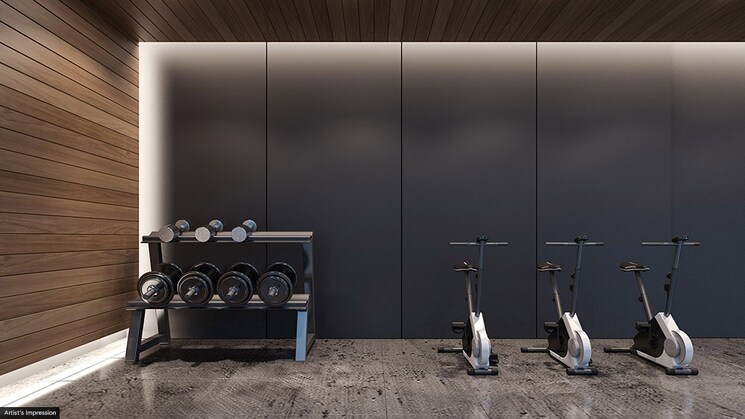 Gym, eon-one 2 Bedroom 860 Sq.Ft. Apartment In Prabhadevi Mumbai 9516455