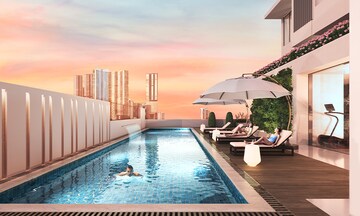 Swimming Pool in 2 BHK Apartment at Eon One, Prabhadevi – for Sale