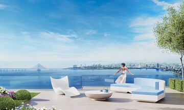 Swimming Pool in 2 BHK Apartment at Eon One, Prabhadevi – for Sale