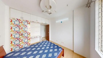 Bedroom in 2.5 BHK Apartment at DLF Westend Heights New Town, Akshayanagar – for Rent
