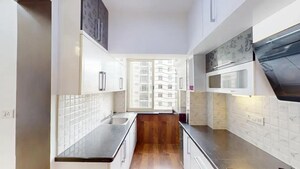 Kitchen in 2.5 BHK Apartment at DLF Westend Heights New Town, Akshayanagar – for Rent