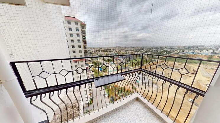 Balcony, dlf-westend-heights-new-town 2.5 Bedroom 1420 Sq.Ft. Apartment In Akshayanagar Bangalore 9516517