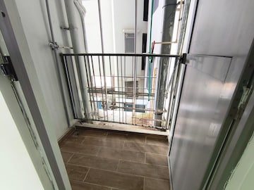 Staircase in 2 BHK Apartment at Kalpataru Immensa B, Kolshet Road – for Rent