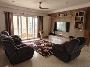 Living Room in 3 BHK Builder Floor at Hsr Layout – for Rent