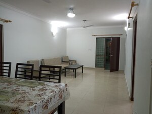 Dining area in 3 BHK Apartment at Vasant Kunj – for Rent