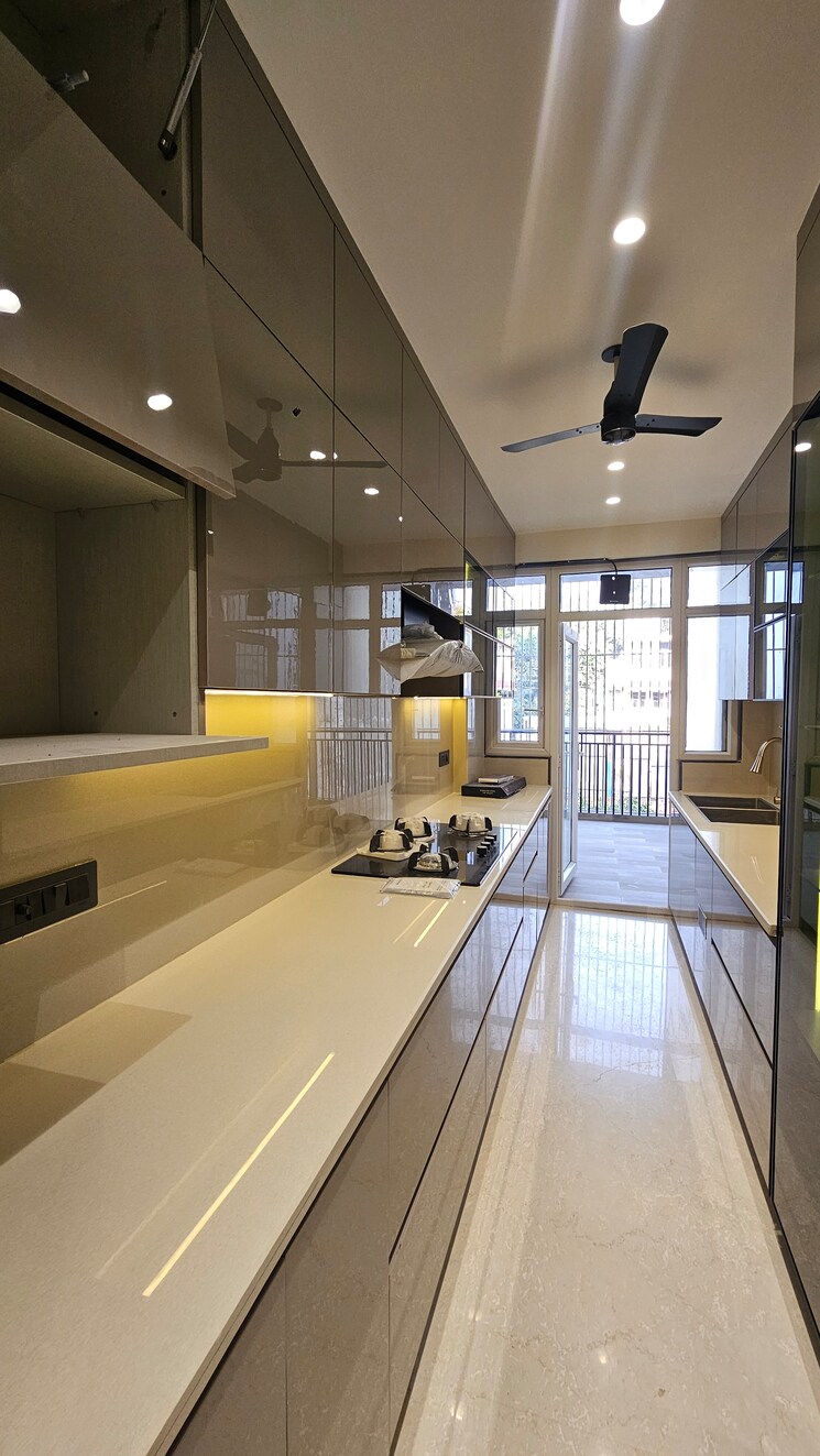 Kitchen, ansal-sushant-floors 3 Bedroom 1850 Sq.Ft. Builder Floor In Sushant Lok ii Gurgaon 9516583