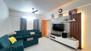 Living Room in 3 BHK Builder Floor at Hsr Layout – for Rent