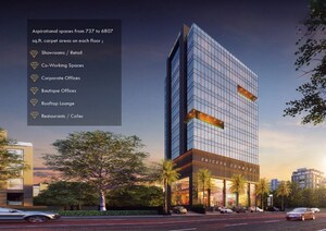  Showroom – Exterior View View at Koregaon Park Annexe - for Rent