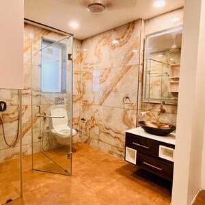 Attached Bathroom in 4 BHK Builder Floor at Kibithu Homes, Sector 47 – for Sale