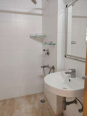 Bathroom in 4 BHK Apartment at Vasant Kunj – for Rent