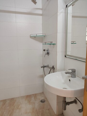 Bathroom in 4 BHK Apartment at Vasant Kunj – for Rent