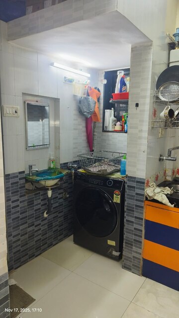 Kitchen in 1 RK Apartment at Neminath CHS Dadar West, Dadar West – for Rent