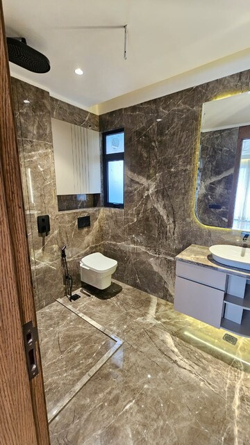 Bathroom in 4 BHK Builder Floor at Unitech South City II, Sector 50 – for Sale