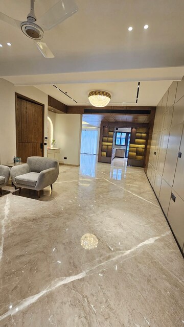 Living Room in 4 BHK Builder Floor at Unitech South City II, Sector 50 – for Sale