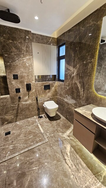 Bathroom in 4 BHK Builder Floor at Unitech South City II, Sector 50 – for Sale