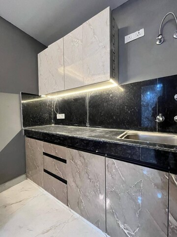 Kitchen in 1 BHK Apartment at Freedom Fighters Enclave – for Rent