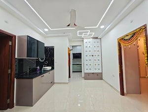 Living Room in 3 BHK Apartment at Aurobindo The Regent, Kondapur – for Rent