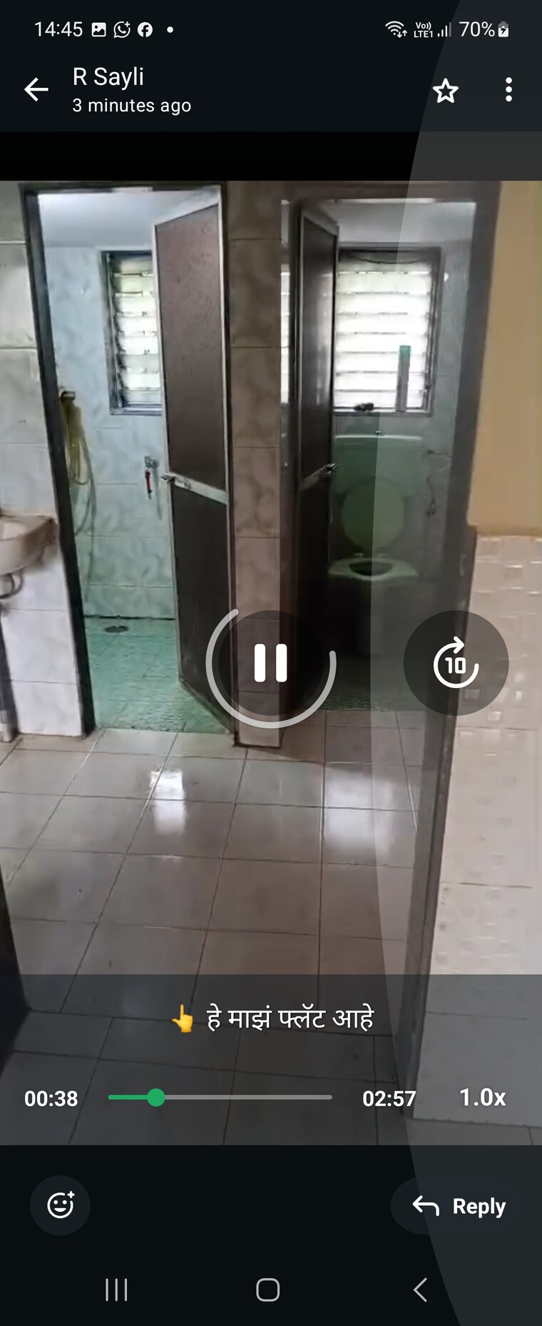 Bathroom, aboli-estate 1 Bedroom 665 Sq.Ft. Apartment In Dombivli East Thane 9516941