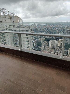 Balcony in 2 BHK Apartment at Omkar Alta Monte, Malad East – for Rent