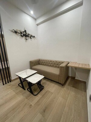 Living Room in 1 BHK Apartment at Freedom Fighters Enclave – for Rent