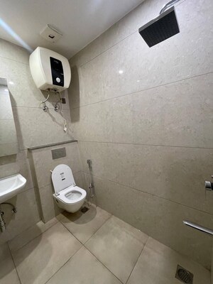 Bathroom in 1 BHK Apartment at Freedom Fighters Enclave – for Rent