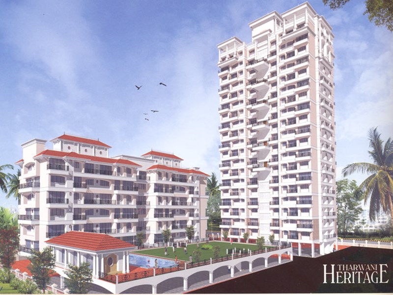 3 BHK + Extra Room 1550 Sq.Ft. Apartment in Tharwani Heritage