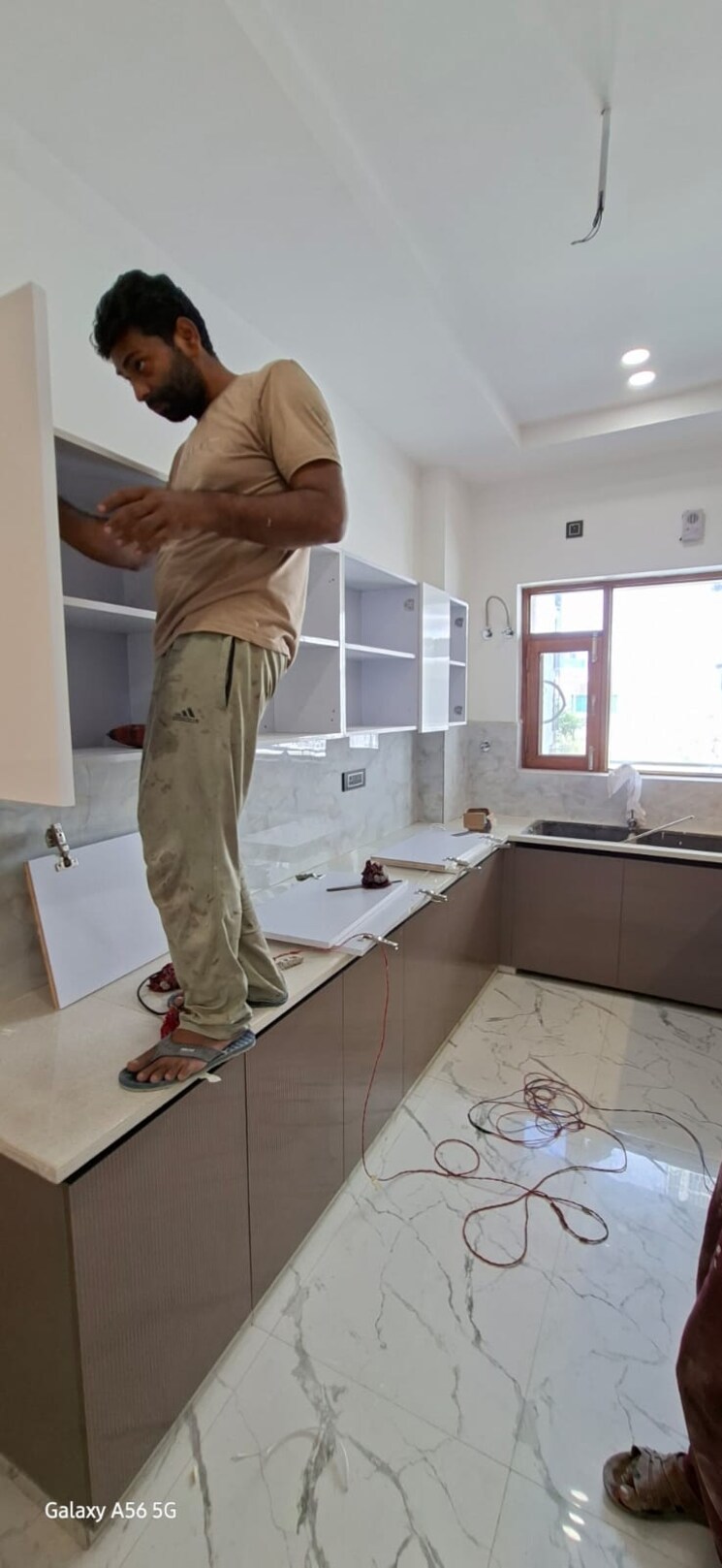 Kitchen, fidato-honour-homes 3 Bedroom 1620 Sq.Ft. Builder Floor In Sector 89 Faridabad 9517157