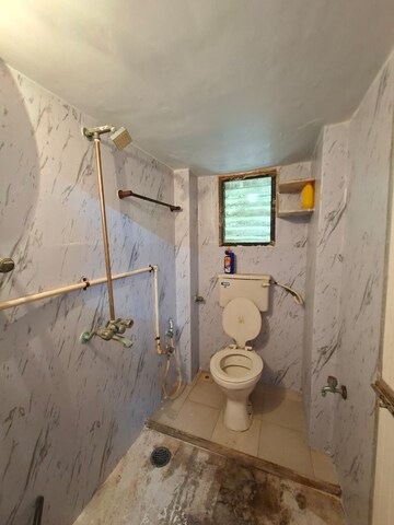 Attached Bathroom in 1 RK Apartment at Veda CHS, Ic Colony – for Rent