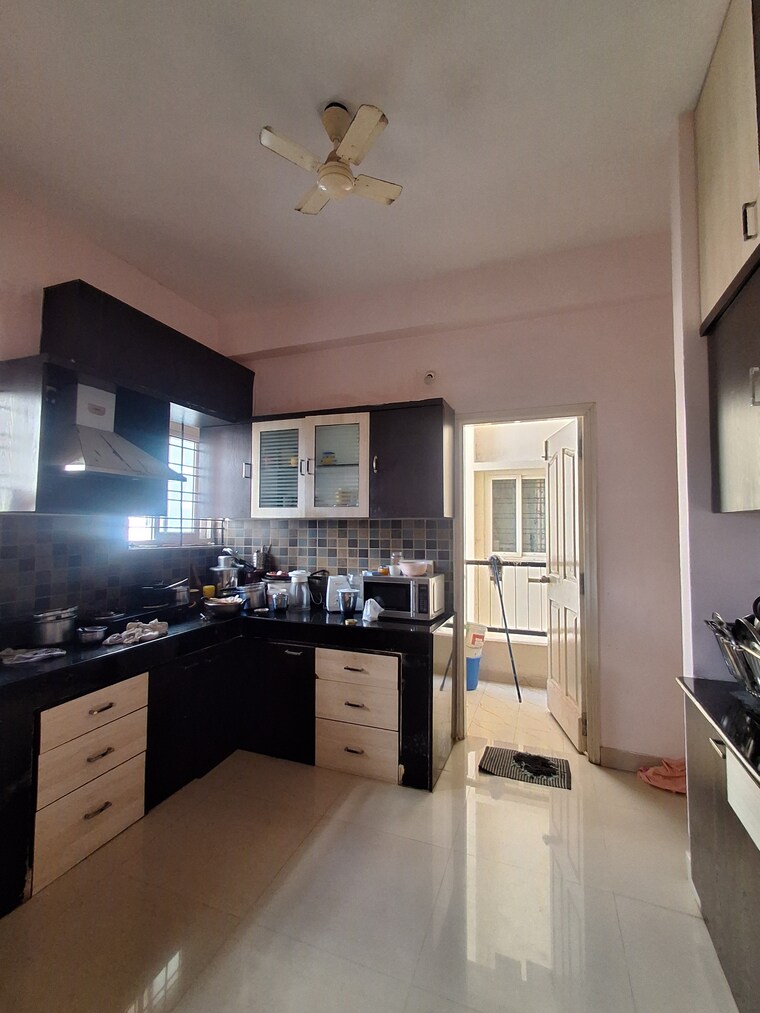 Kitchen, kondapur 3 Bedroom 1800 Sq.Ft. Apartment In Kondapur Hyderabad 9517423