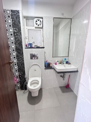 Bathroom in 2 BHK Apartment at Omkar Ananta, Goregaon East – for Rent