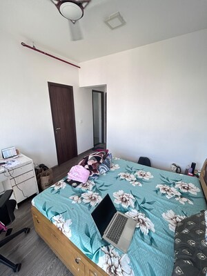 Bedroom in 2 BHK Apartment at Omkar Ananta, Goregaon East – for Rent