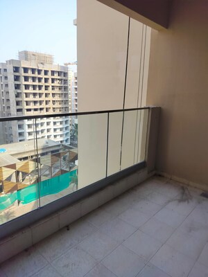 Balcony in 3 BHK Apartment at Kalpataru Radiance, Goregaon West – for Rent