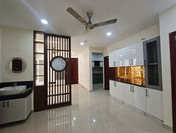 Dining area in 3 BHK Apartment at Aurobindo The Regent, Kondapur – for Rent