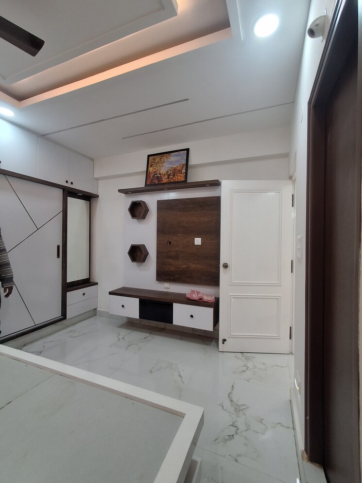 Bedroom, kondapur 3 Bedroom 1400 Sq.Ft. Apartment In Kondapur Hyderabad 9517660