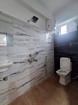 Bathroom in 3 BHK Apartment at Kondapur – for Rent